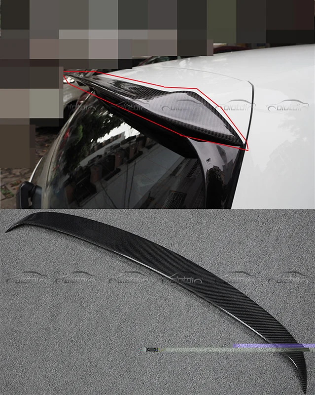 

For Volkswagen VW Golf7 GTI MK7 RZ Style Car Styling Carbon Fiber Rear Roof Wing Spoiler 2015-2017