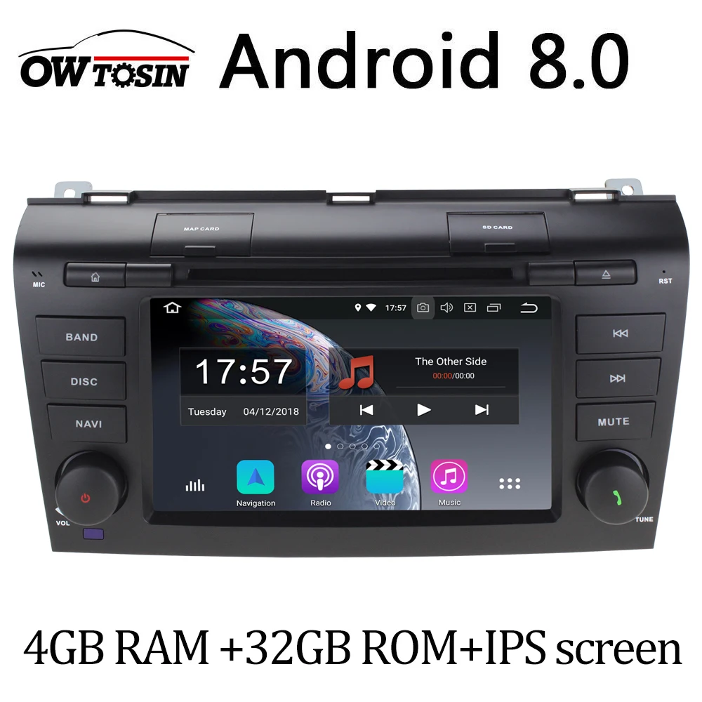 Cheap HD IPS 4GB RAM Android 8.0 Octa Core Car DVD Player GPS Navi Stereo Radio for MAZDA3 MAZDA 3 2004 2005 2006 2007 2008 2009 Car 0 Cheap HD IPS 4GB RAM Android 8.0 Octa Core Car DVD Player GPS Navi Stereo Radio for MAZDA3 MAZDA 3 2004 2005 2006 2007 2008 2009 Car 0