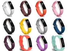 Silicone Classic Wrist Band font b Watch b font Strap For Fitbit Alta Alta HR Heart