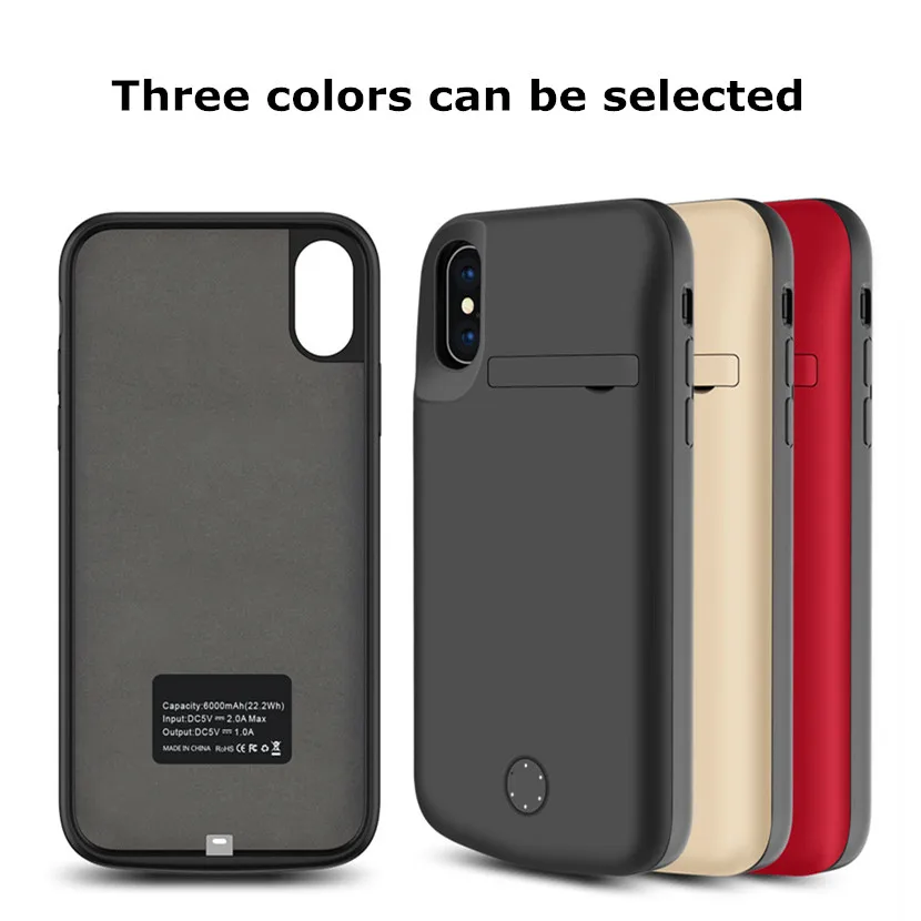 Чехол для мобильного телефона 6000 мАч с аудиовыходом iPhone XS Max портативный чехол