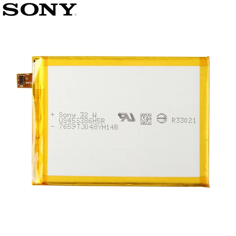 Оригинальная сменная батарея sony LIS1605ERPC для sony Xperia Z5 Premium Z5P Dual E6853 E6883 настоящая батарея для телефона 3430 мАч