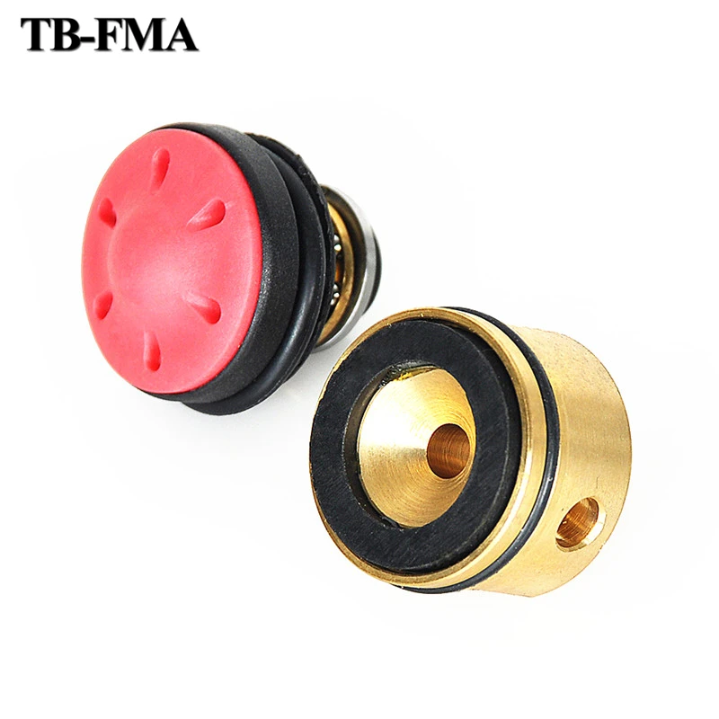 TB-FMA Silent Bearing Piston Cylinder Head for Airsoft AEG Version 2/3 Ver.2/3 AK M4 M16 MP5 G3 M249 Gearboxes Free Shipping