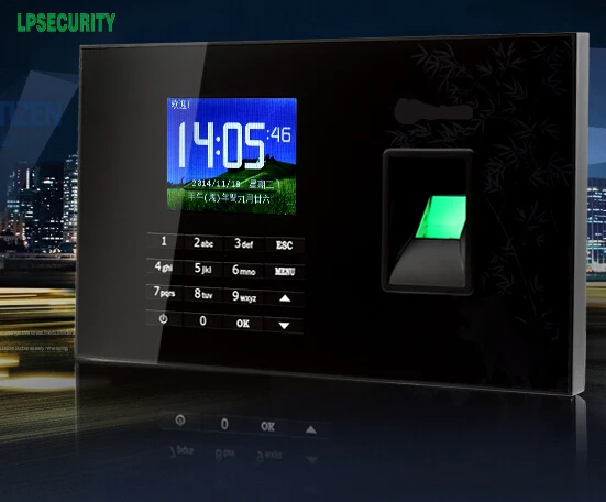 A C051 биометрический отпечаток пальца время часы посещаемость ID карта TCP IP USB