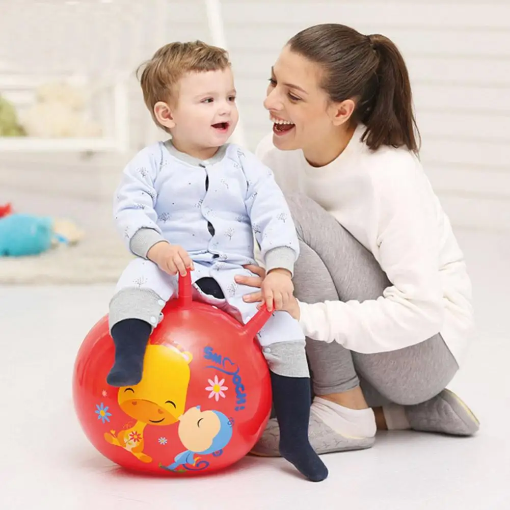 Inflatable Jumping Ball Children Toys Elastic Enlarged Sport Game Ball for Baby Kids Gift with