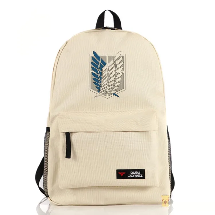 

Anime Attack on Titan Backpacks Fashion Men Women Cosplay Student School Bags