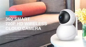 

360 Degree Pan and Tilt Wireless WIFI IP Camera