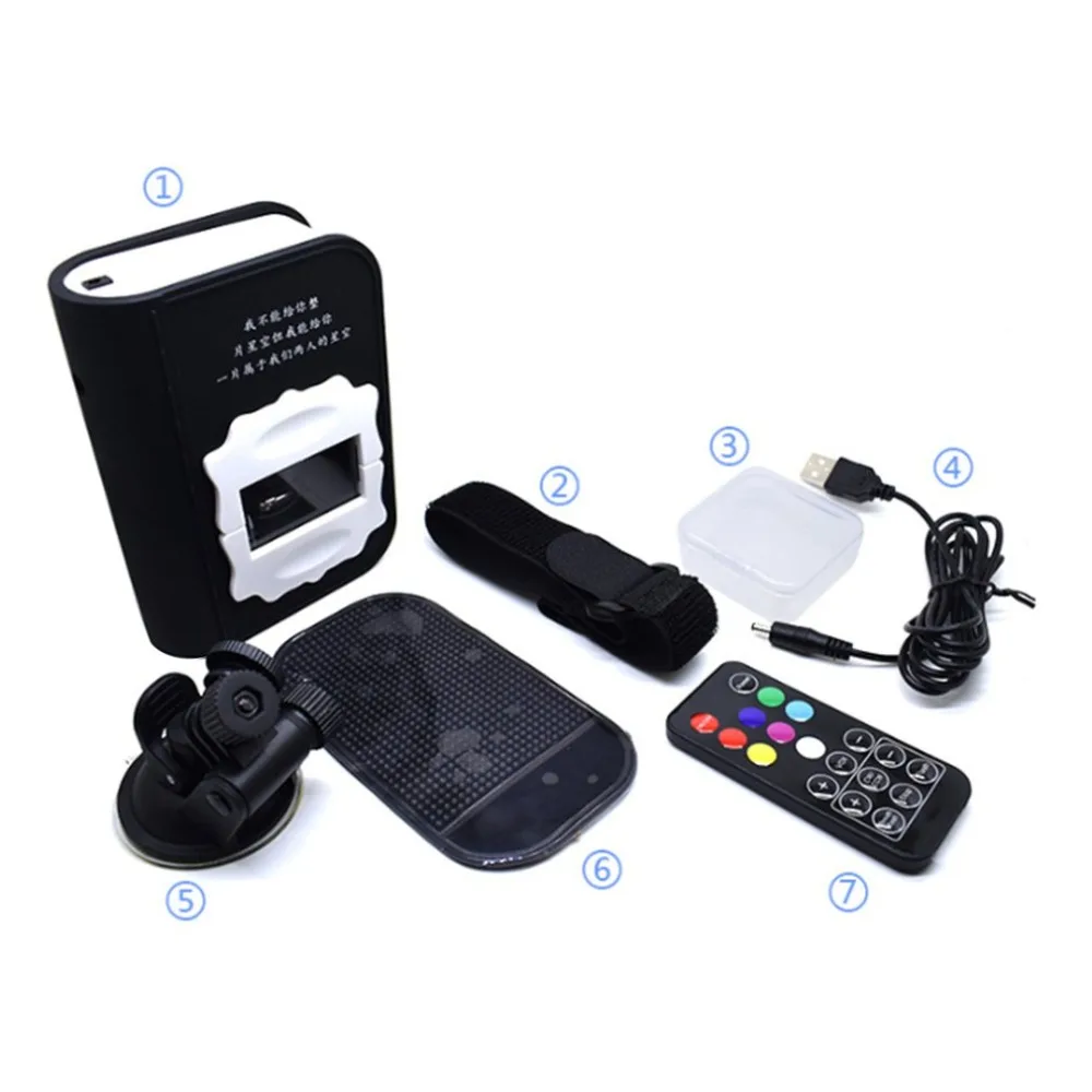 

K2 Universal Car Atmospheres Lamp Interior Ambient Star Light Night Romantic Decoration Car Styling Tool