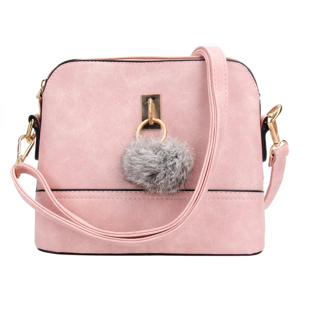 

New Spring Summer Women All-match Bag Nubuck Leather Handbag Autumn Shell Bag Small Women Bag Vintage Women Messenger Bags