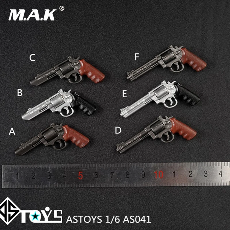 

1/6 Scale Weapon Model AS041 Revolver Model Toy GUN pistol MODEL For 12 inches Soldier Figure Accessories Collection