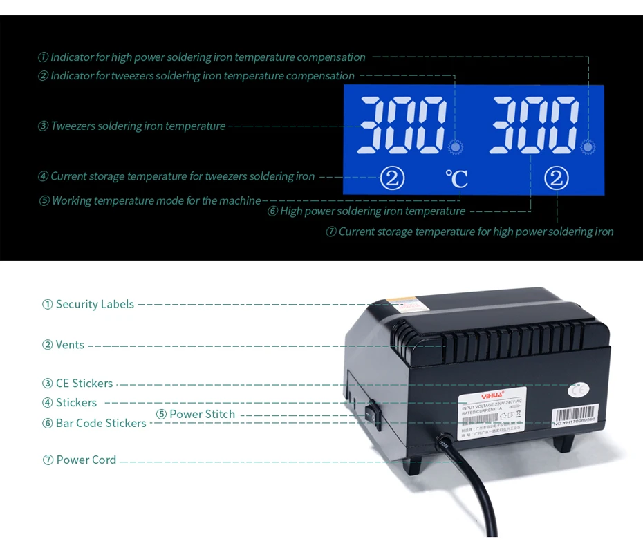 YIHUA Soldering Iron Station 15