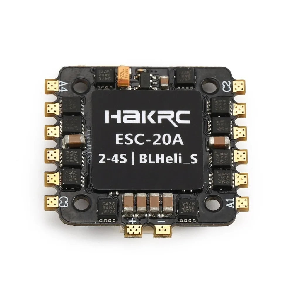 20A 4 в 1 2 S BLHeli_S/Dshot 600 Oneshot ESC электронный Скорость контроллер для беспилотный