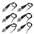 DC5V 1/8NPT Pressure Transducer Transmitter Sensor Stainless Steel Oil Air Water|Pressure Transmitters| | -