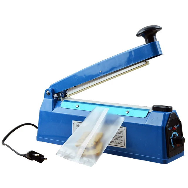 New Hand Sealer Pressure Impulse Heat Manual Sealing Machine New Hand Sealer Pressure Impulse Heat Manual Sealing Machine Poly Bag Plastic Closer