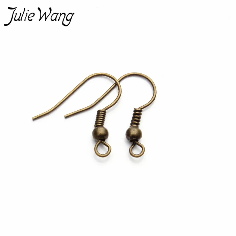 JulieWang 200pcs/pack Iron Classic Style Environmental Health Ear Hook Earrings Model Jewelry Accessories | Украшения и