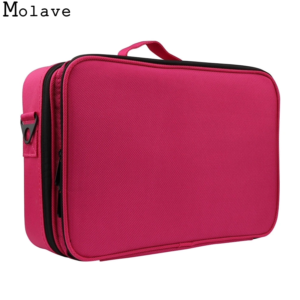 Us 21 64 60 Off Molave Cosmetic Bag 3 Layers Waterproof Makeup Travel Case Brush Holder With Adjule Dec14 In Us 21 64 60 Off Molave Cosmetic Bag 3 Layers Waterproof Makeup Travel Case Brush Holder With Adjule Dec14 In