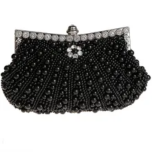 Neue Hand Made Perlen Abendtaschen Frauen Geldbeutel und Handtaschen Hochzeit Braut Taschen Exquisite Kupplungen für Hochzeit