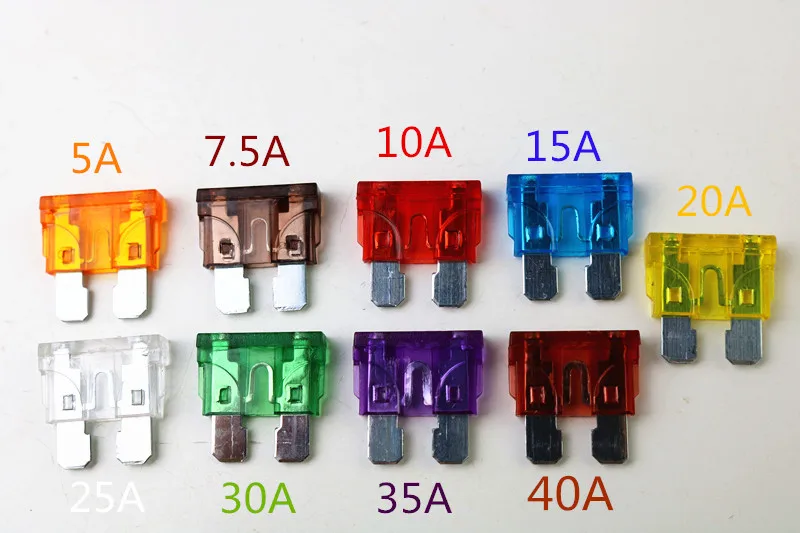 Fusible À Lame De Disjoncteur 7.5A 28V Pour Voiture Marron