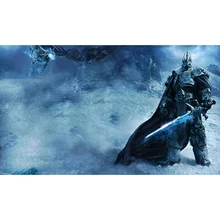 Видео игры PLAYMAT, Lich King Playmat, отправьте мне сообщение для пользовательских печать изображений