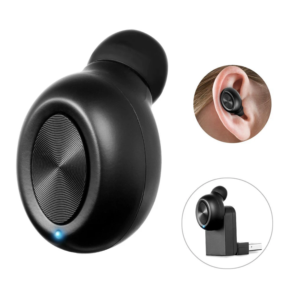 X17 Charging Headphone Mini Hands Free Car Earphones Wireless