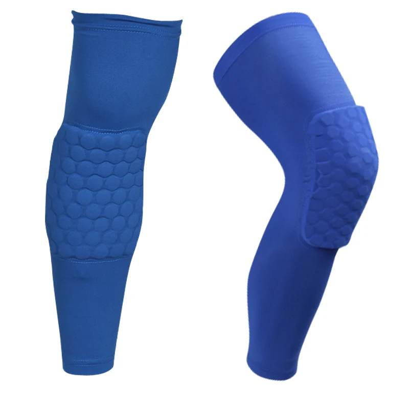   basketball knee pads blue