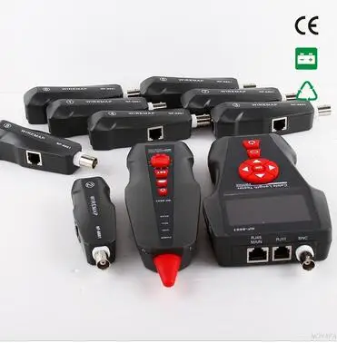  Free shipping Original Noyafa Factory NF-8601W  updated function multipurpose line tracker POE & PI