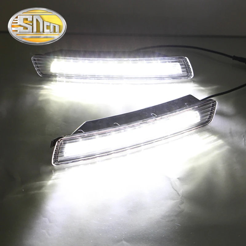 SNCN LED Daytime Running Light For Volkswagen Beetle 2007 - 2010,Car Accessories Waterproof ABS 12V DRL Fog Lamp Decoration