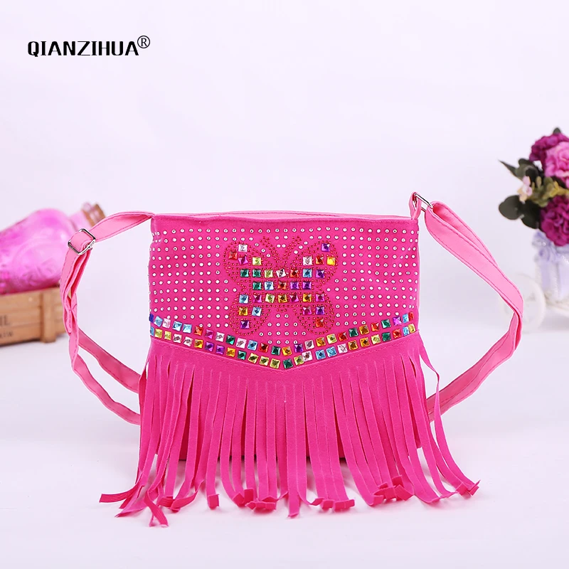 font b Kids b font Girl Diamond Clutch font b Bags b font Butterfly Cute