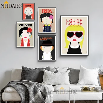 

Posters And Prints Canvas Painting Art Cute Cartoon Characters Glciee Art Print Wall Pictures for Living Room Modern Home Decor