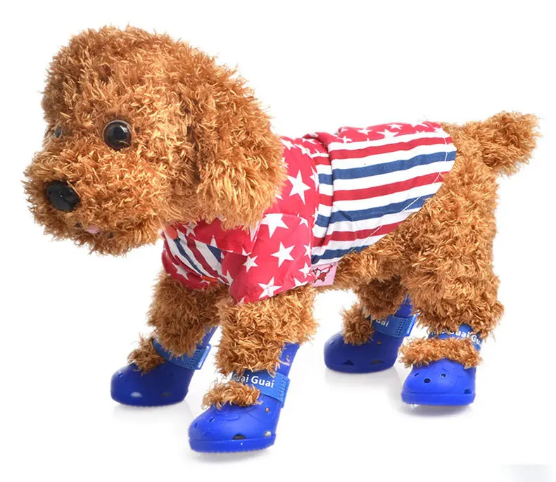 G25 New arrival Summer Pet Dog Shoes Breathable Dogs Cats Anti Slip