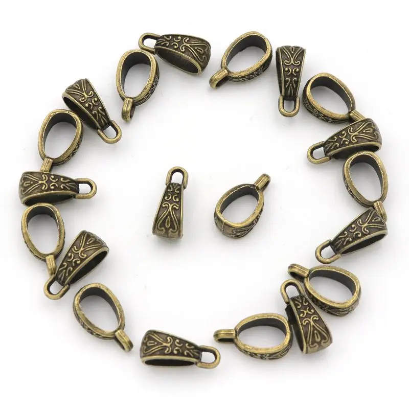 

10pcs/lot Antique Bronze Silver Loose Metal Beads Connector For Jewelry Making Necklace Bracelet Needlework Diy Accessories