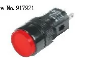 

[ZOB] AD16-16A circular original APT Shanghai two workers AD16-16B Socket terminal 16mm button indicator --20pcs/lot