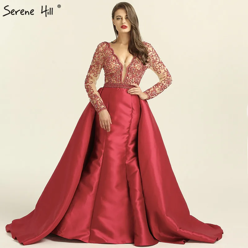 Rose Red Evening Dress