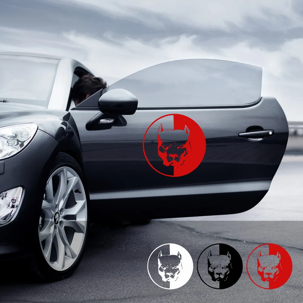 

Cool Car Stickers and Decals Dog Style Auto Decoration Car Body Scratch Cover Reflective Car Styling Auto Accessories 12*12CM
