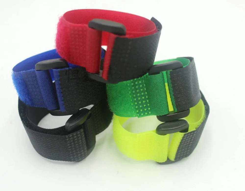 

30pcs Wholesale ties 25*400mm tie cable tape Nylon Reusable Cable Ties back to back cable ties hook loop fastener management