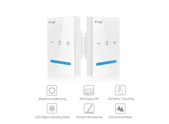 

New Milight Led Controller Touch Switch Panel Adjust Brightness Led Dimmer Controller for Led Strip, Panel Light
