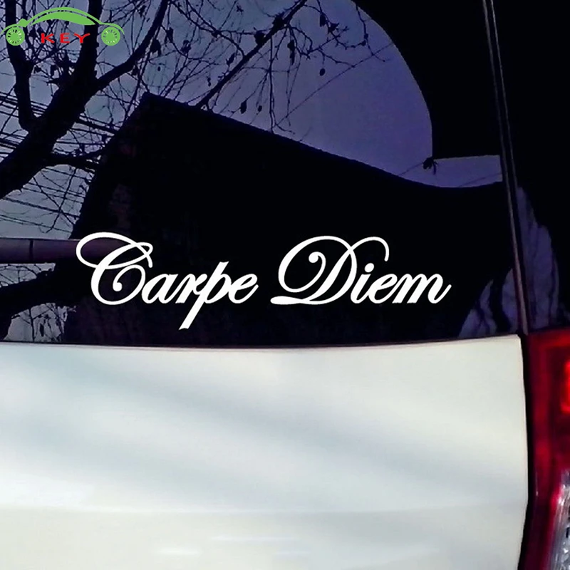 Автомобильная наклейка Carpe Diem для Fiat 500 Hyundai Mitsubishi KIA BMW VW Audi Nissan Toyota Yaris Holden с