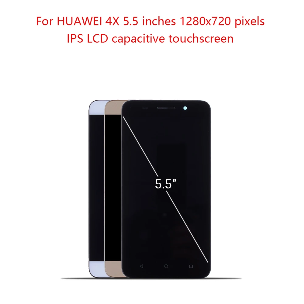 5 "Мобильный телефон lcd для Huawei Honor 4x дисплей сенсорный экран дигитайзер сборка