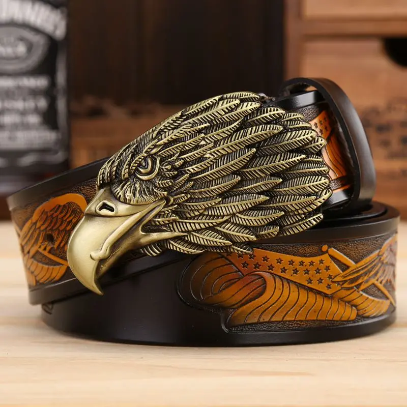 

2019 new arrival fashion waist strap punk style waistband mens luxury high quality designer belt cowboy genuine leather belts