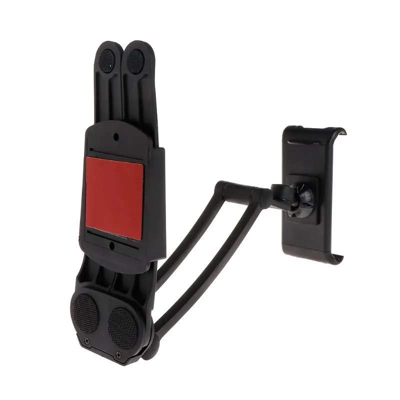 

2-in-1 Tablet Phone Holder Flodable Countertop Desktop Kitchen Mount Stand Under-Cabinet Mounting Base Wall for iPhone iPad Sams