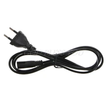 1,5 м рис. 8 кабель питания шнур Евро ЕС Европейский 2 контактный, вилка переменного тока