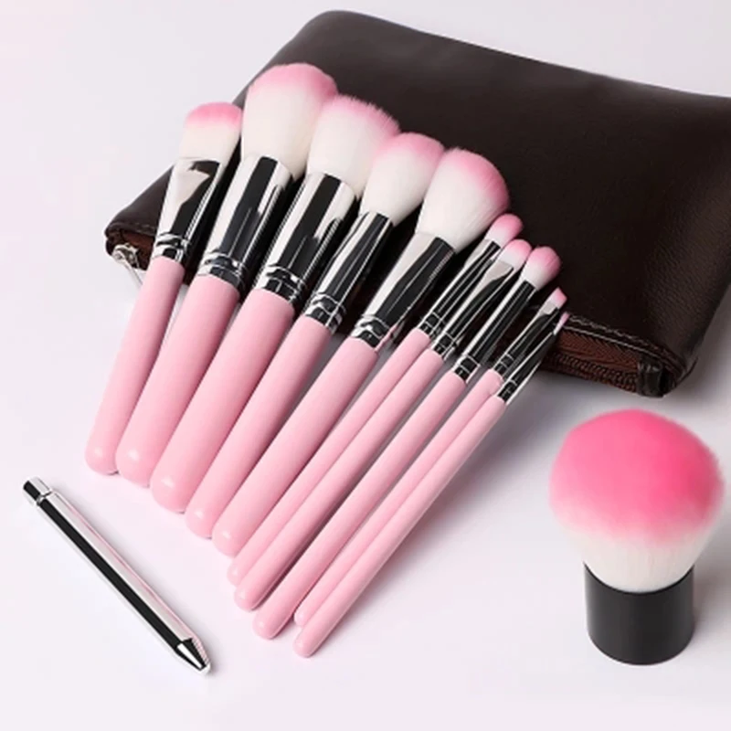 

Beauty Essentials Makeup Brush Set Makeup Tool Kit Foundation Foundation Powder Blush Eyeshadow Brush Face Case For Brush 12PCS