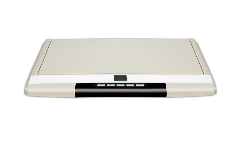 Cemicen 17,3 дюймовый светодиодный цифровой экран Автомобильный потолочный флип-монитор Поддержка HD 1080P USB, SD, HDMI Встроенный динамик IR/FM передатчик