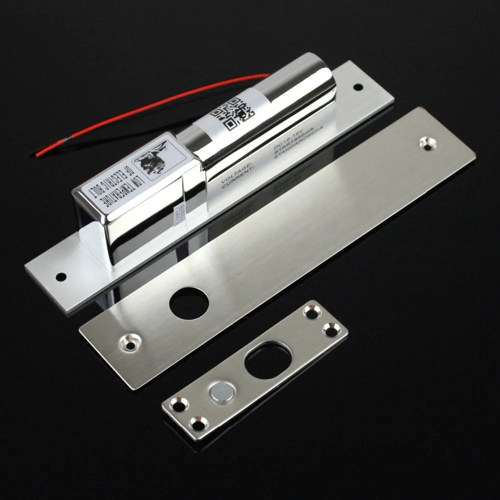 Diysecur New Electric Drop Bolt Lock Fail Safe 12v Low Hold Cur Diysecur New Electric Drop Bolt Lock Fail Safe 12v Low Hold Cur Nc Model For Access Control System Kit