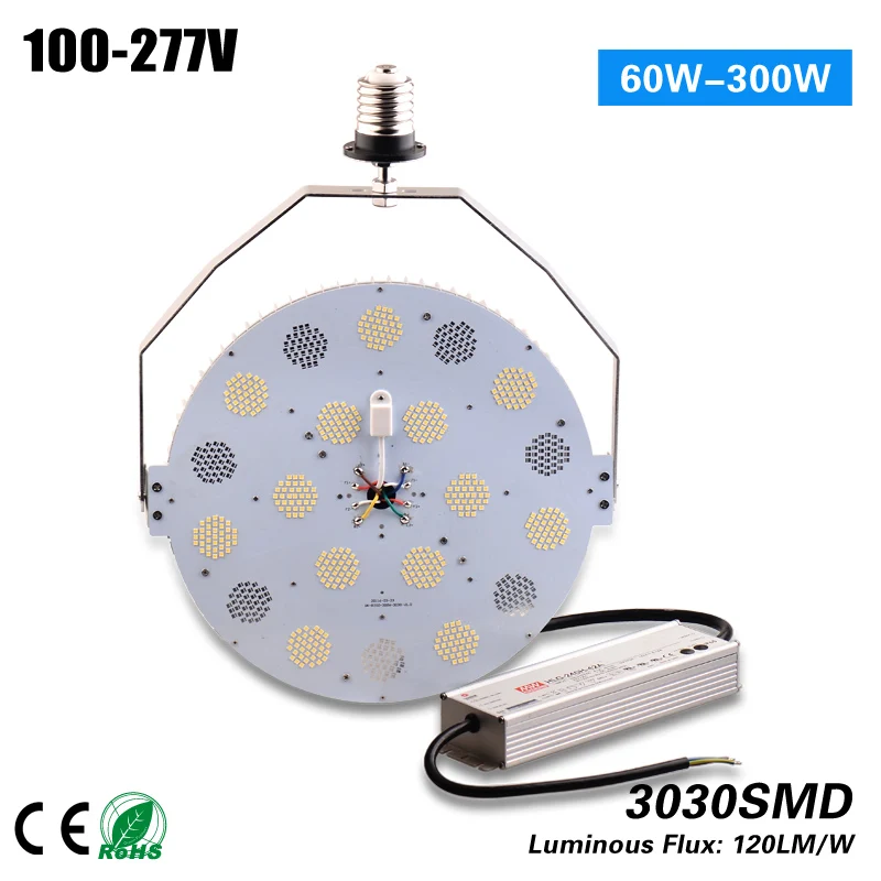 

Free Shipping 5 years warranty CE ROHS ETL E26/E27/E39/E40 240w led retrofit kit 100-277VAC