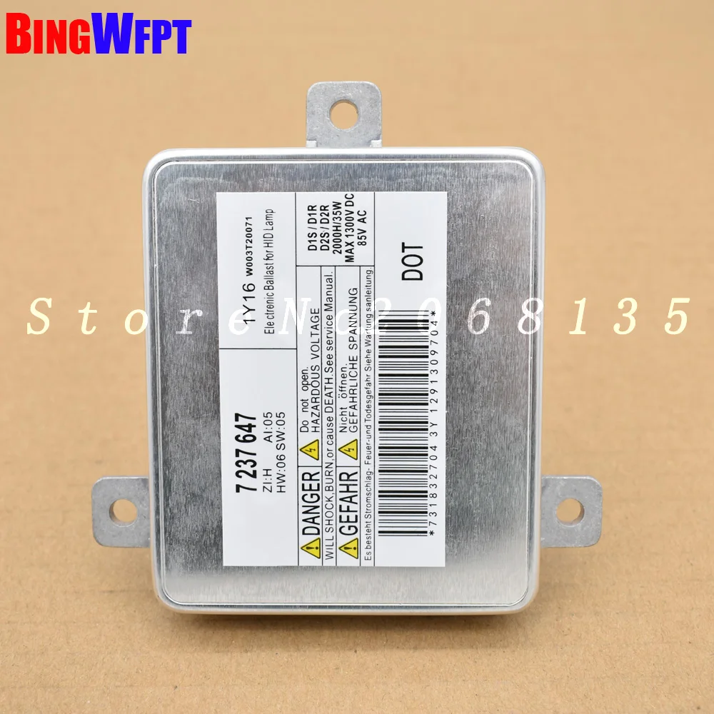 

HID xenon ballast 12V 35w 23000v D1S E-mark W3T10471/W3T12472/W3T14371/X6T02971/ X6T02981/ X6T02993