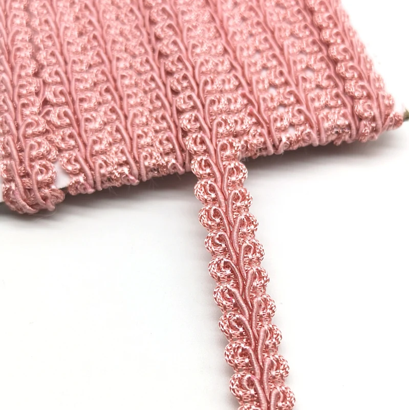 Lace Sewing Accessories 2 yards Lace Ribbon Centipede Braided DIY Craft Wedding Decoration Fabric Curve
