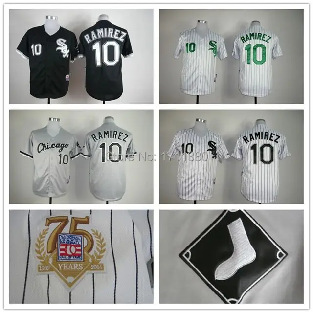 10 Alexei Ramirez jersey Stitched Chicago White Sox wholesale baseball jerseys cheap authentic buy direct from china home white |