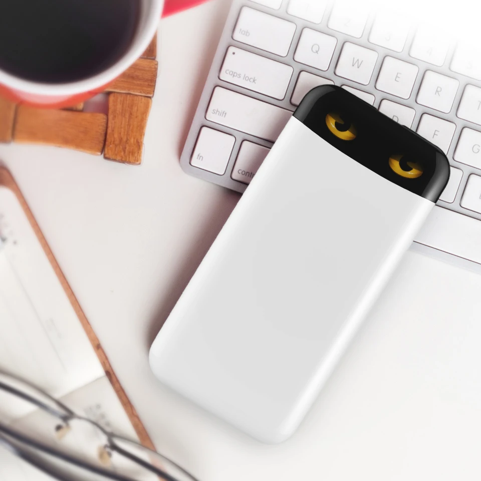 Ультра тонкий внешний аккумулятор Easyacc для Xiaomi Iphone 10000 мАч 5 В 2 1 А|Внешние