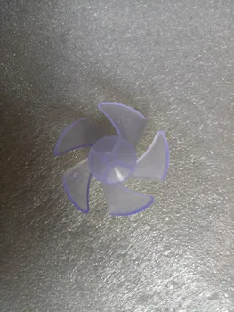 

20pcs/lot 5 blade plastic fan blade motor fan hair dryer blade exhaust fan blade Fan Parts