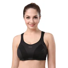 Спортивный бюстгальтер женский пуш-ап спортивный топ для фитнеса женский Быстросохнущий бюстгальтер Для Бега Йога топики с мягкими чашечками майка для велоспорта тренировки спортивный бюстгальтер